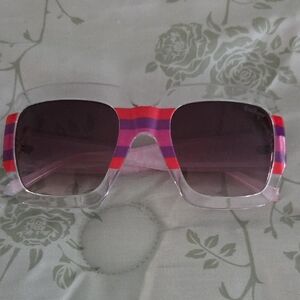 Lilly Pulitzer Vibrant Striped Sunglasses
